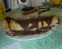 Rocambole de chocolate