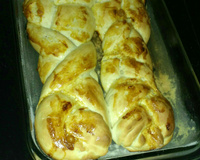 Pão caseiro simples (pão sovado)