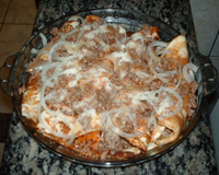 Panqueca de carne moída com cenoura