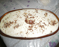 Pavê de morango com sonho de valsa