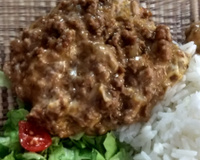 Carne moída com requeijão