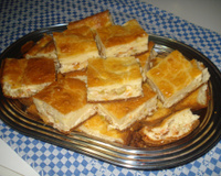 Torta de palmito com azeitonas