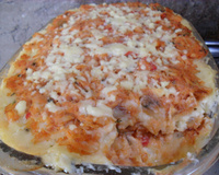 Purê de Batata com Bacalhau