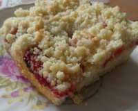 Cuca de morango da Karine