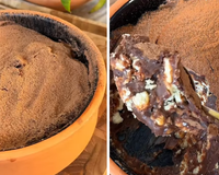 Não acredito que só aprendi a fazer essa palha italiana de travessa com casquinha crocante agora, fiquei viciada!