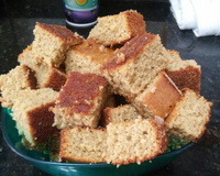 Bolo de banana de liquidificador