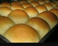 Pão com fermento de bolo