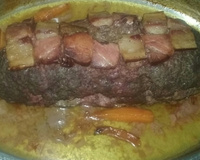 Rocambole de carne moída