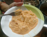 Macarrão na panela de pressão