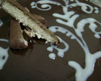 Bolo prestígio à moda Mi