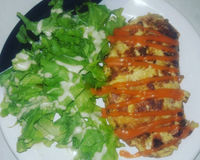 Omelete de batata-doce fit (pré treino)