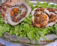 Lombo recheado delicioso