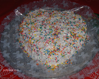 Bolo de abacaxi com Coco