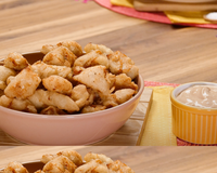 Pipoca de frango vai ser seu novo petisco favorito: vem aprender essa receita fácil