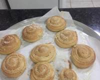 Rosca caracol de coco