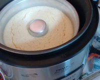 Pudim na panela de pressão elétrica