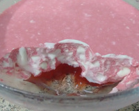 Sobremesa fácil de gelatina