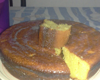 Bolo de farinha de milho