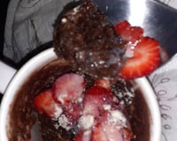 Bolo de caneca sem ovo