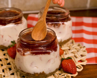 Cheesecake de pote: como fazer