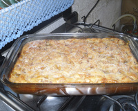 Torta de banana, maçã ou abacaxi