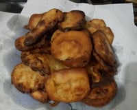 Bolinho de farinha de trigo frito