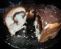 Pão doce de brigadeiro