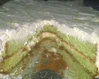 Bolo verde de limão