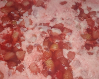 Doce simples de morango