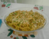 Macarrão com calabresa na pressão à moda do Otavio