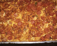 Cachorro quente ao forno