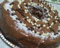 bolo de baunilha no liquidificador