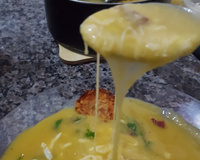 Creme de mandioquinha