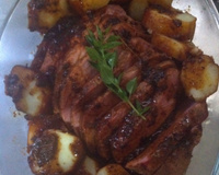 Picanha suína na panela de pressão