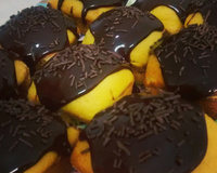 Cupcake de cenoura com Brigadeiro