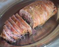 Lombo de porco recheado