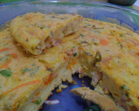 Omelete no forno