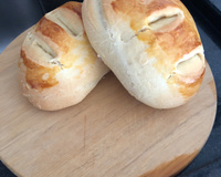 Pão caseiro simples (pão sovado)