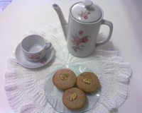 Bolinhos de nozes, banana e canela