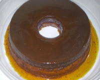 Bolo pudim de chocolate