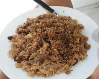 Paçoca de carne de sol da Cleo