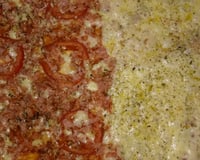 Massa de pizza rápida (fermento em pó)
