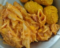 Macarrão penne na panela de pressão