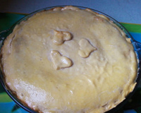Torta de camarão Emeliza