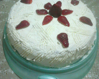 Bolo delícia de morango