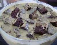 Mousse de doce de leite