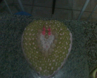 Bolo de chocolate recheado da Vivi