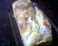 Pão de pinga com cebola e queijo