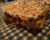 Torta de carne moída