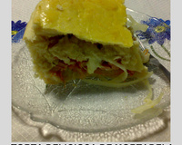 Torta deliciosa de mortadela